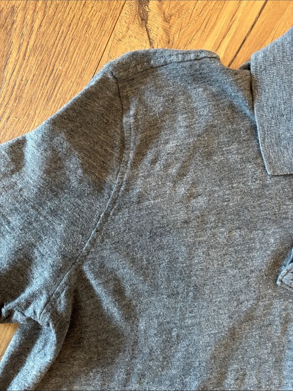 J.Crew Men's Dark Gray Polo